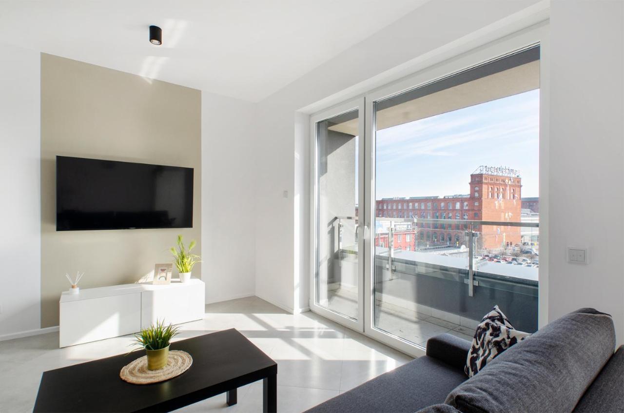 Goldaparts Manufaktura Premium Appartement Łódź Buitenkant foto
